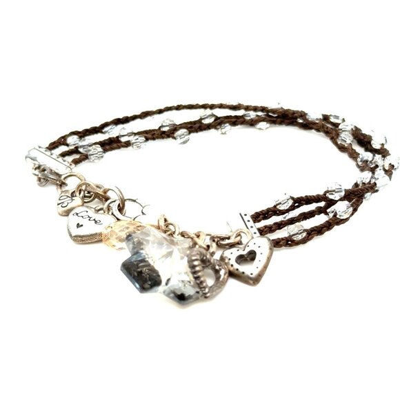 Brighton Love/Cross Multi-Strand Bracelet - Picture 2 of 7